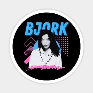 Bjork***original retro Magnet